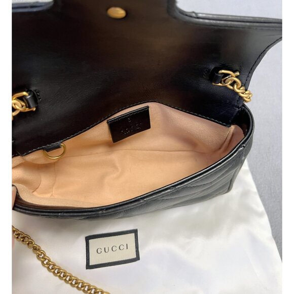 Gucci Black and Gold Mini Bag - Picture 5 of 6